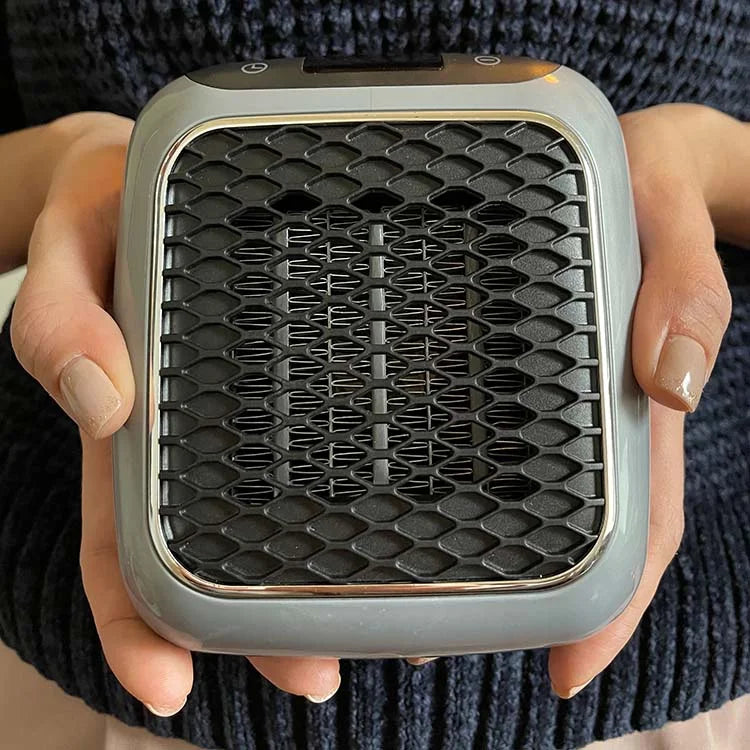 Portable Electric Heater with Fast Heating and Safety Features