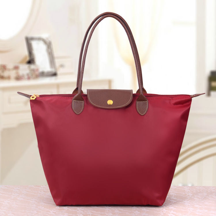 Oxford Style Faux Leather Crossbody Bag for Everyday Use