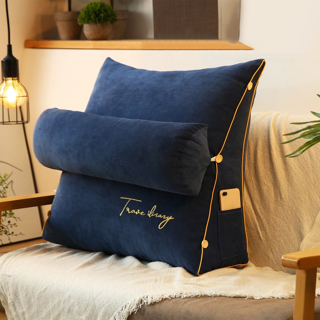 Luxurious Soft Reading Cushion with Backrest for Kids