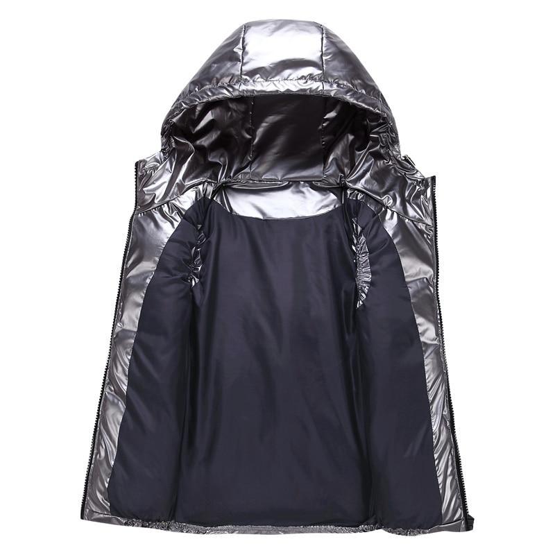 Lightweight Sleeveless Hooded Jacket with Zip Pockets