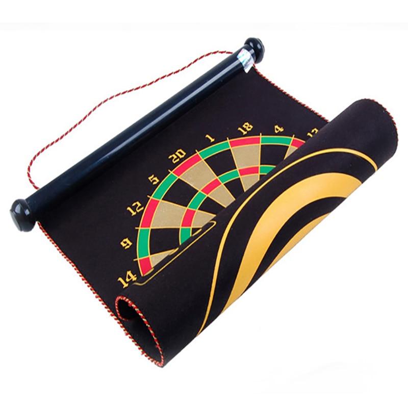 Magnetic Dartboard Set with Safe Darts for Family Fun