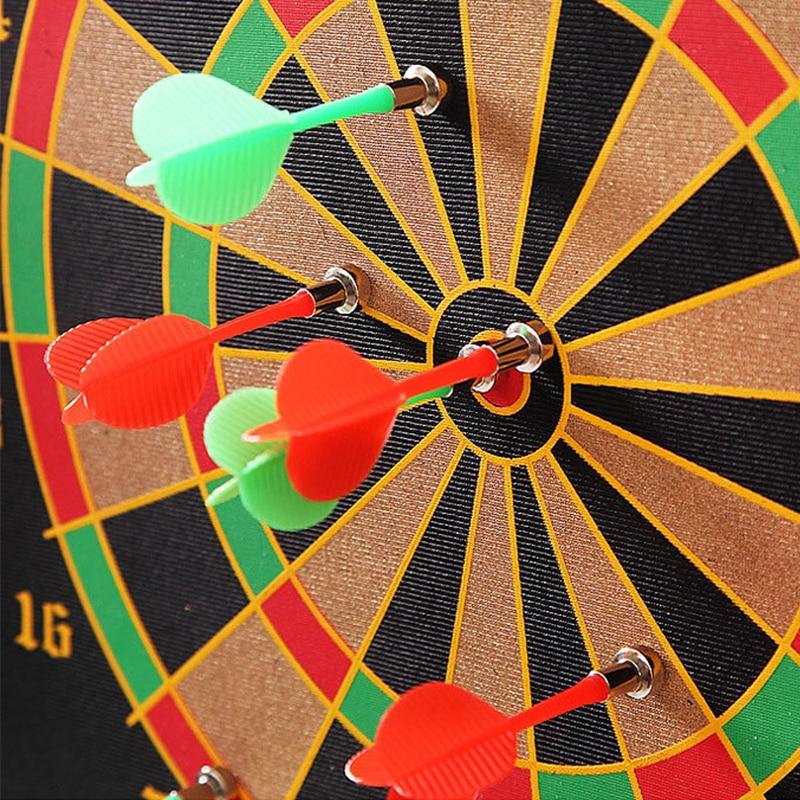 Magnetic Dartboard Set with Safe Darts for Family Fun