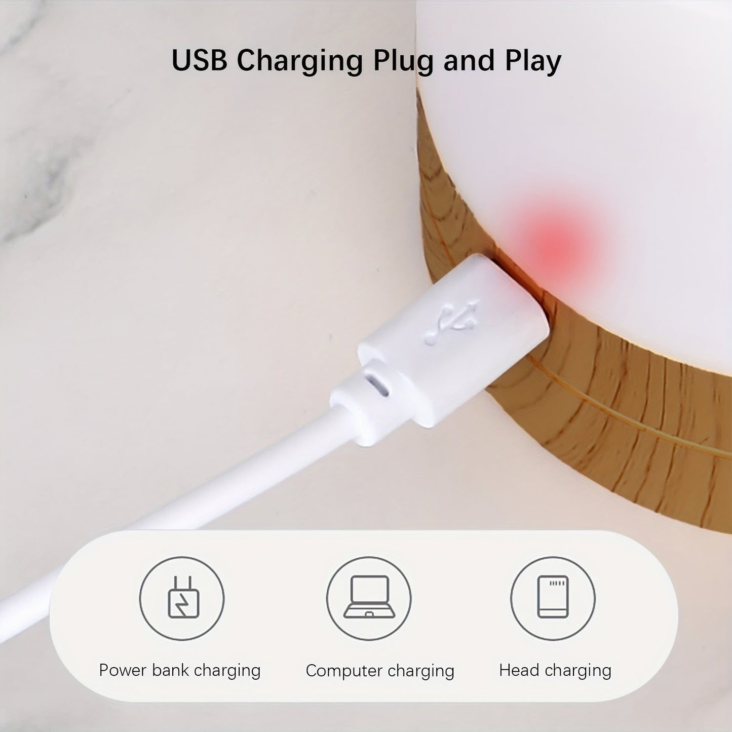 RGB Touch Table Lamp with Remote Control and Dimmable Settings