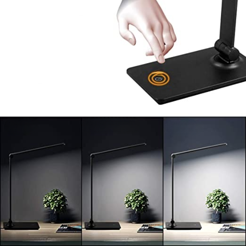 Dimmable LED Desk Lamp with Touch Control and Adjustable Arm