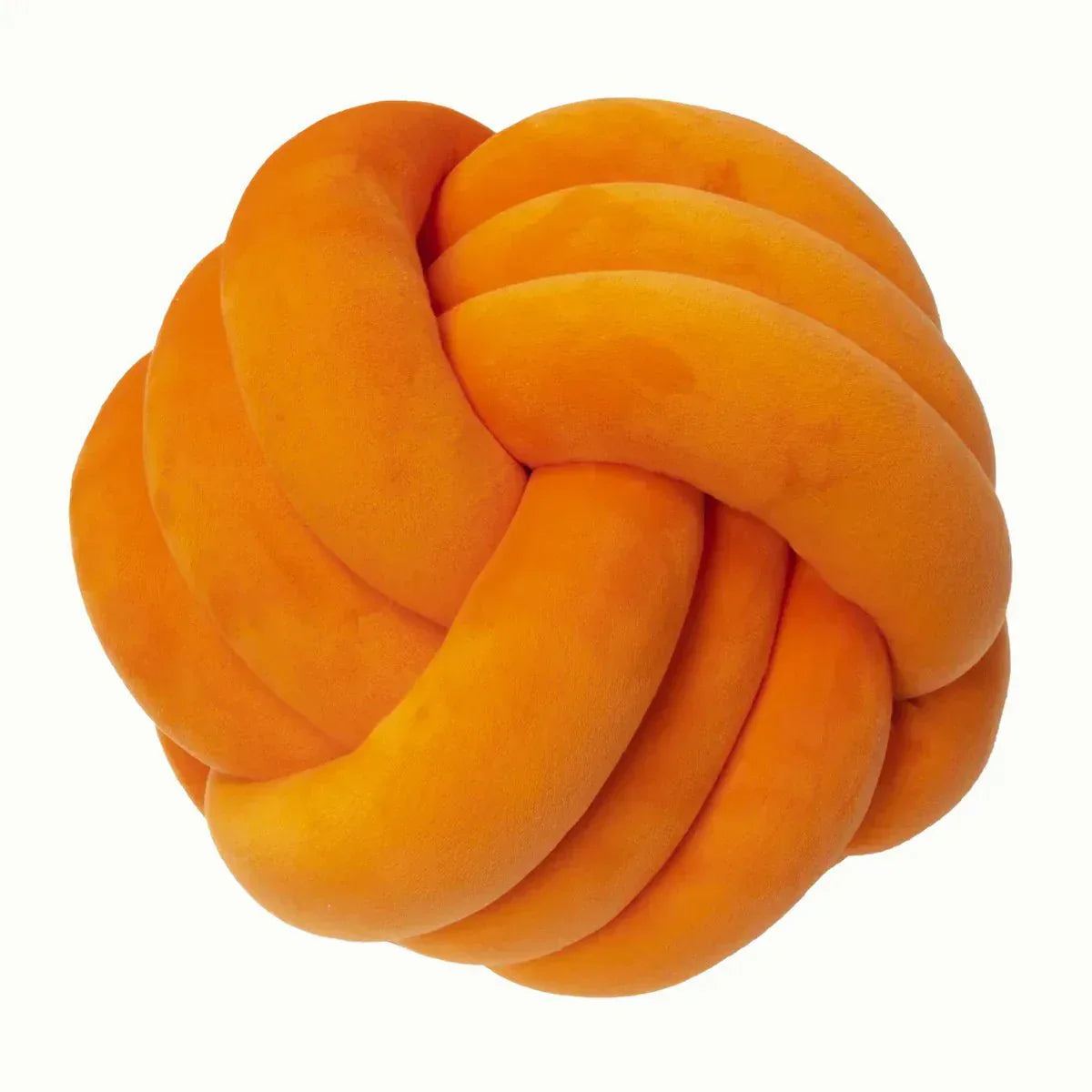 Knotted Suede-Look Decorative Cushion Pillow