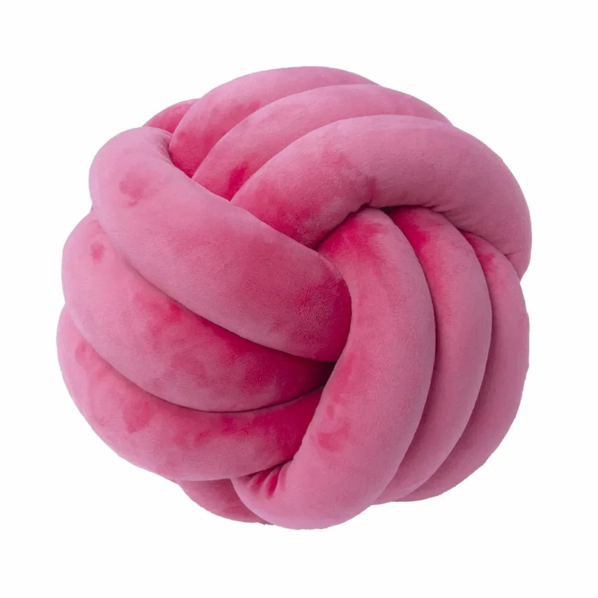 Knotted Suede-Look Decorative Cushion Pillow