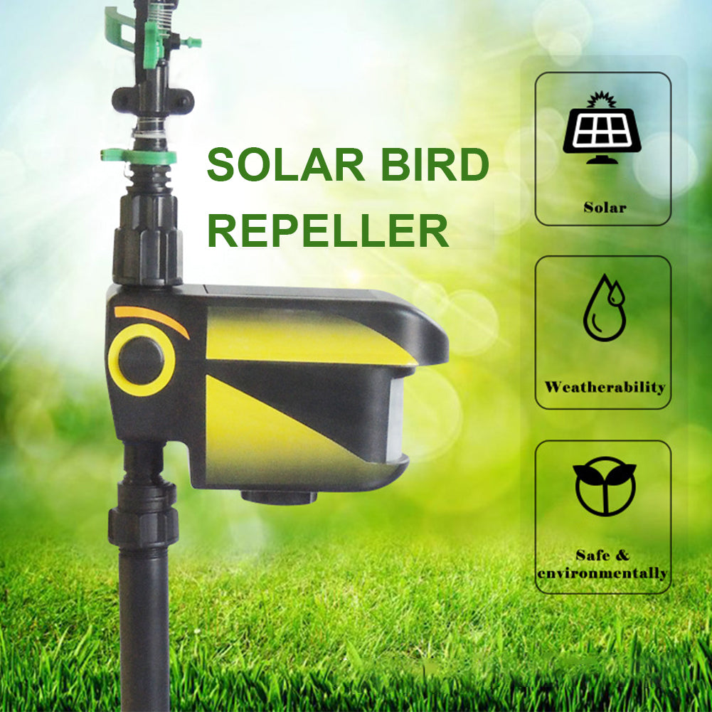 Solar-Powered Motion-Activated Deer Sprinkler System