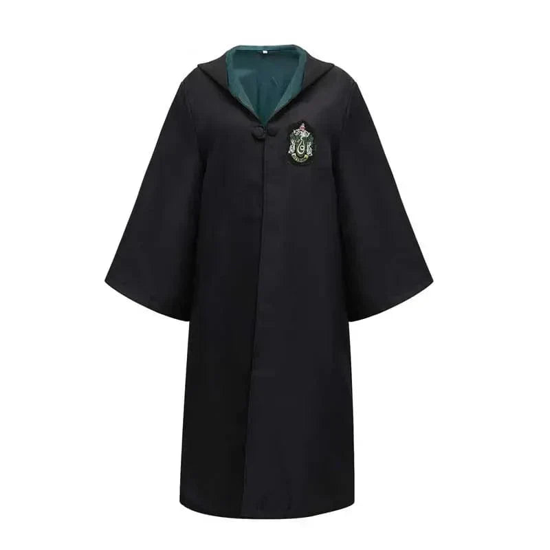 Kids Wizard Costume with Cloak and Hat for Halloween and Parties