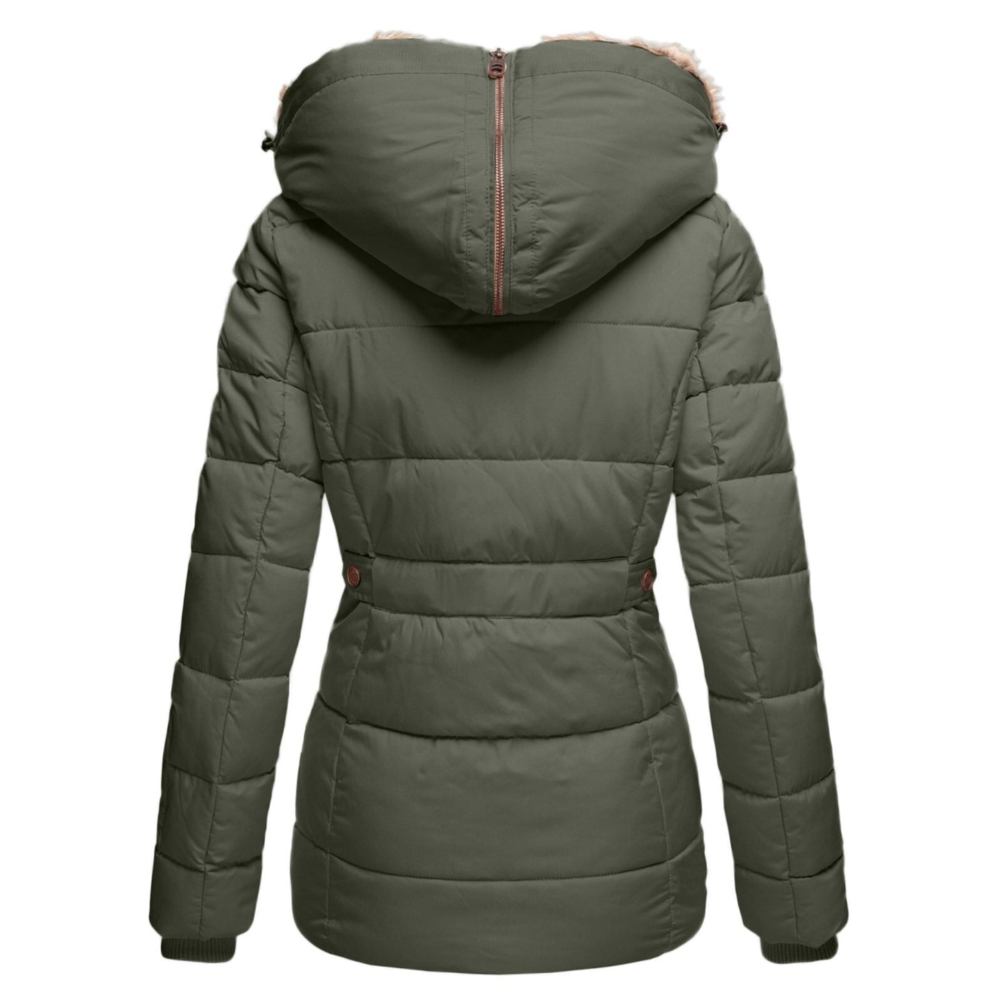 Women's Elegant Winter Jacket with Flattering Fit and Warmth