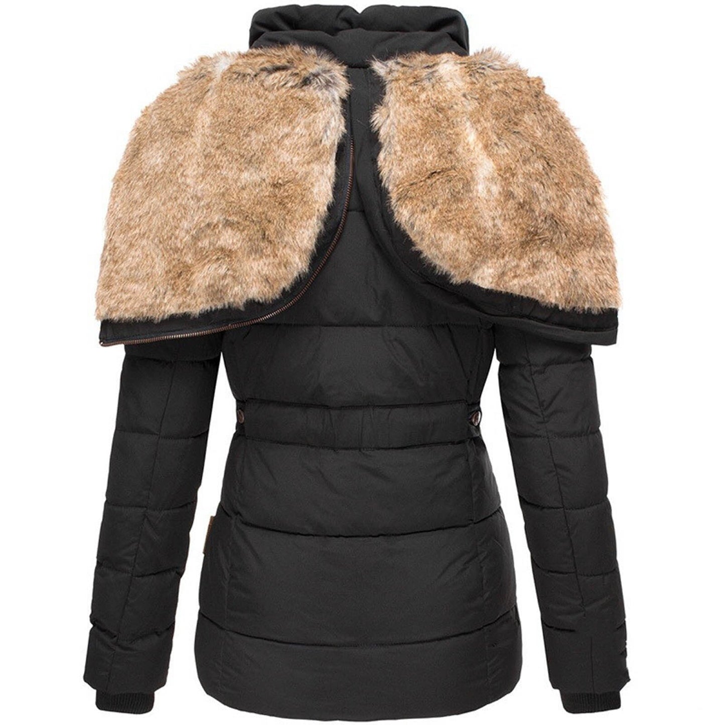 Women's Elegant Winter Jacket with Flattering Fit and Warmth