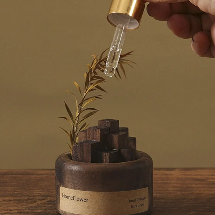 Natural Solid Wood Aromatherapy Diffuser