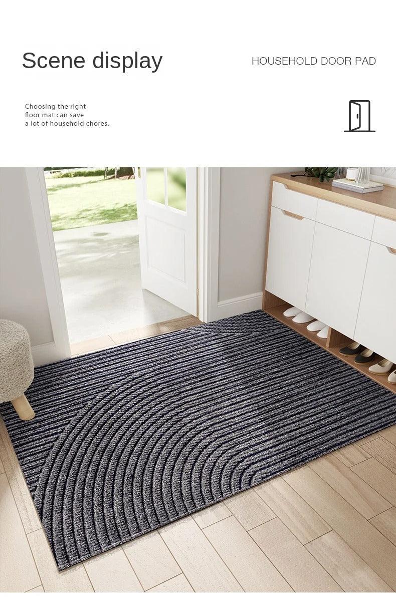 Non-Slip Nordic PVC Doormat for Entryway