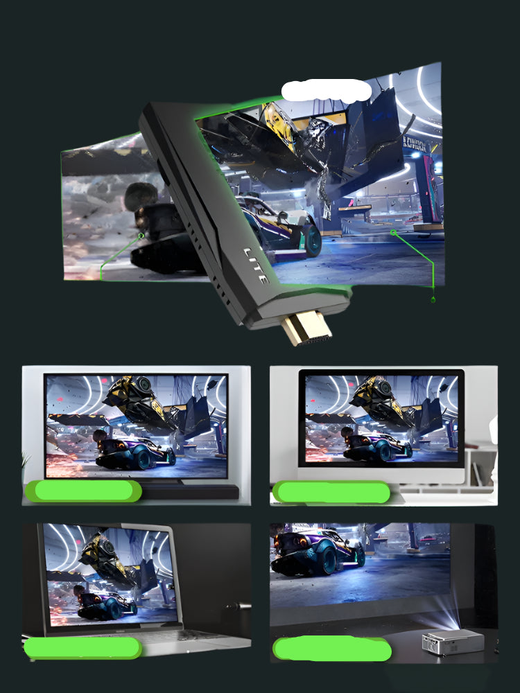4K HDMI Retro Gaming Console with 20,000 Classic Games and Wireless Controllers