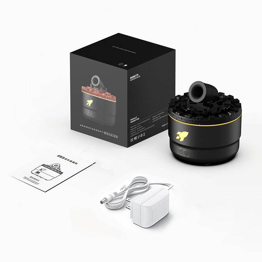 Lava Ring Aroma Humidifier with Night Light and Dual Mist Modes