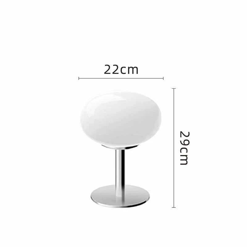Designer Stained Glass Table Lamp with LED Lighting