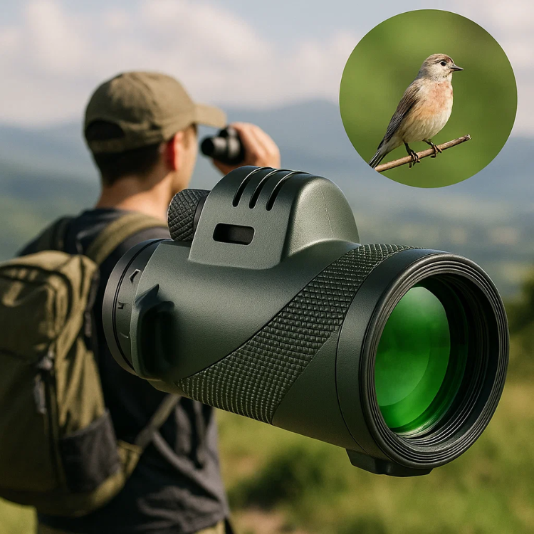 600x Magnification Monocular Telescope with HD Clarity