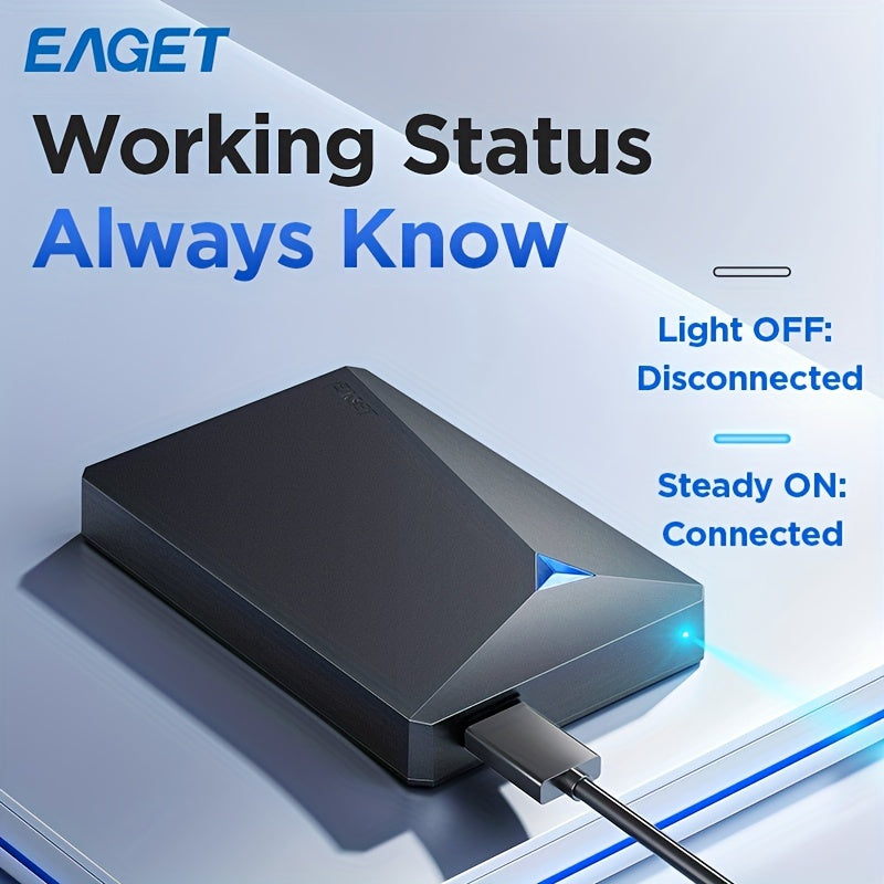 Slim Portable External Hard Drive for Reliable Backup