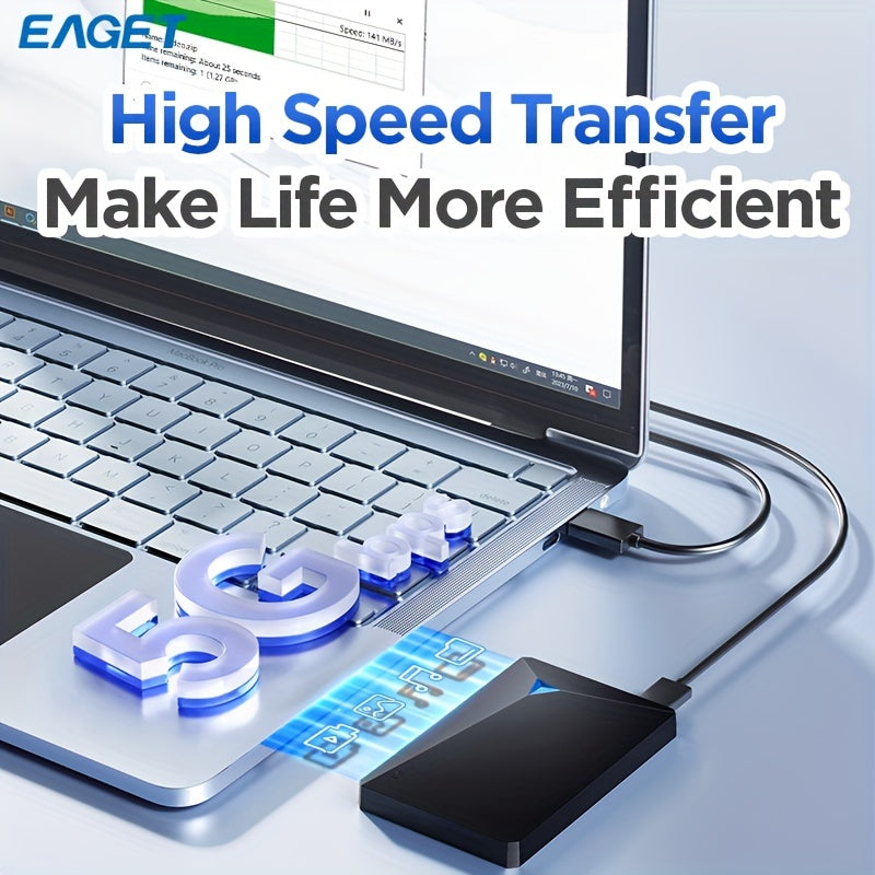 Slim Portable External Hard Drive for Reliable Backup