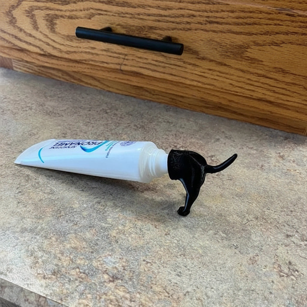 Dog-Shaped Toothbrush Holder for Kids Easy Application