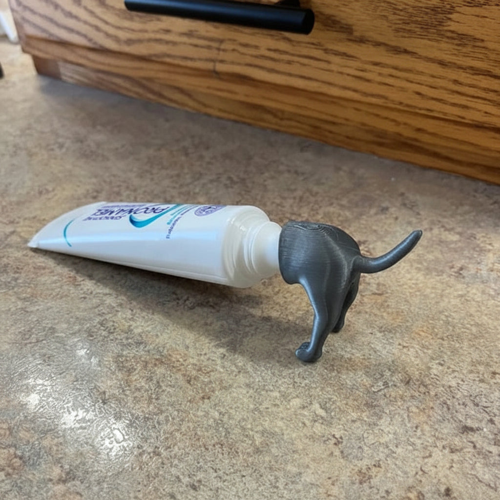 Dog-Shaped Toothbrush Holder for Kids Easy Application