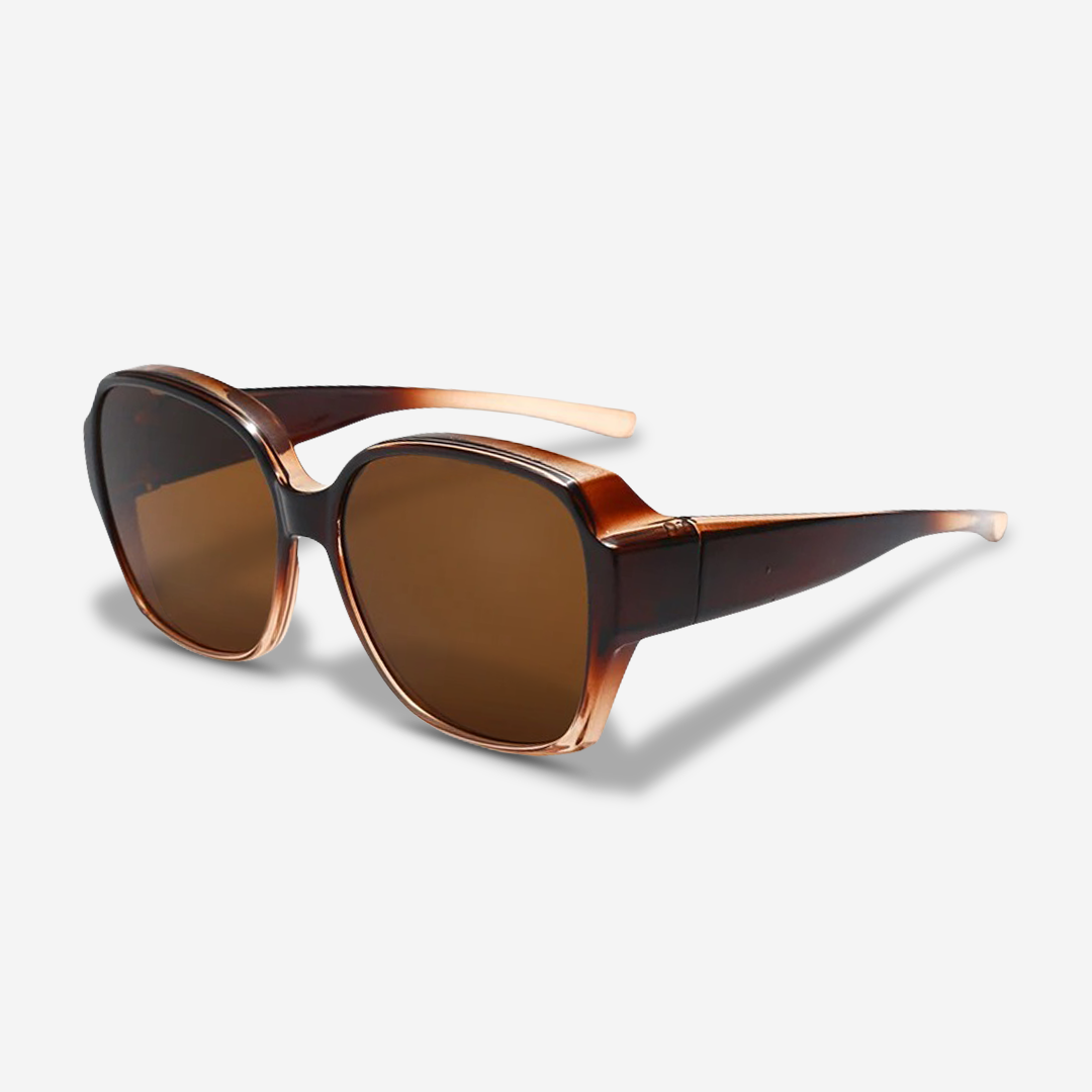 Quick Clip Sunglasses with UV 400 Protection and 5-Layer Lenses