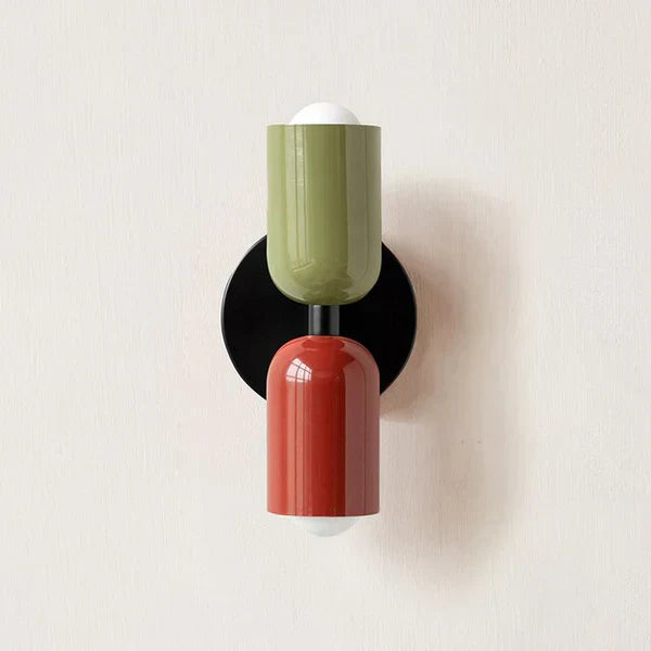 Double Cream LED Wall Lamps with Adjustable Heads