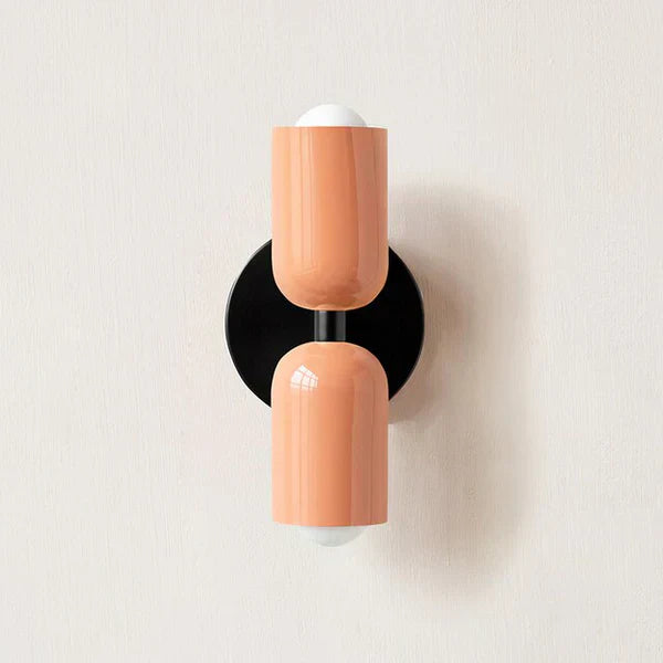 Double Cream LED Wall Lamps with Adjustable Heads