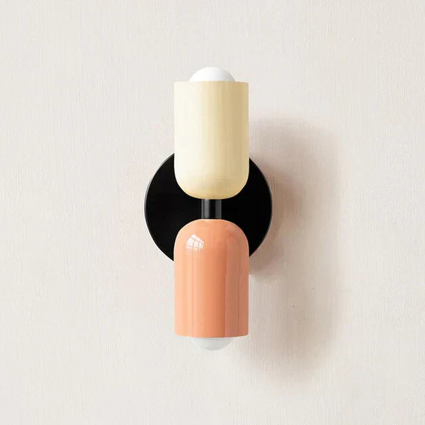 Double Cream LED Wall Lamps with Adjustable Heads