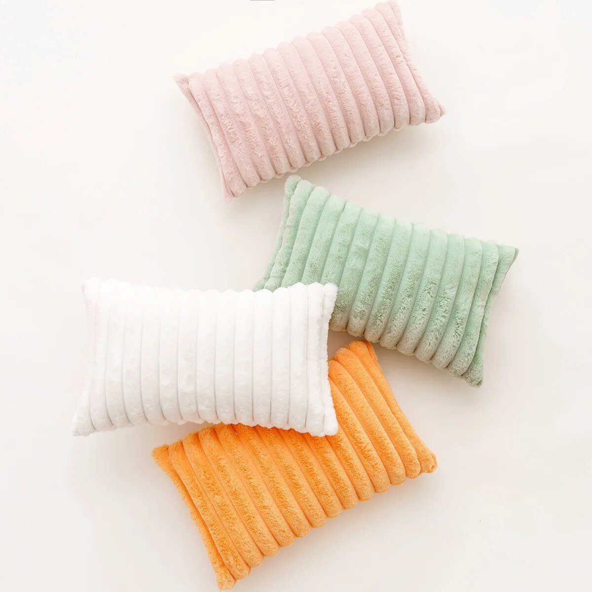 FluffCush Soft Velvet Pillowcases and Cushions