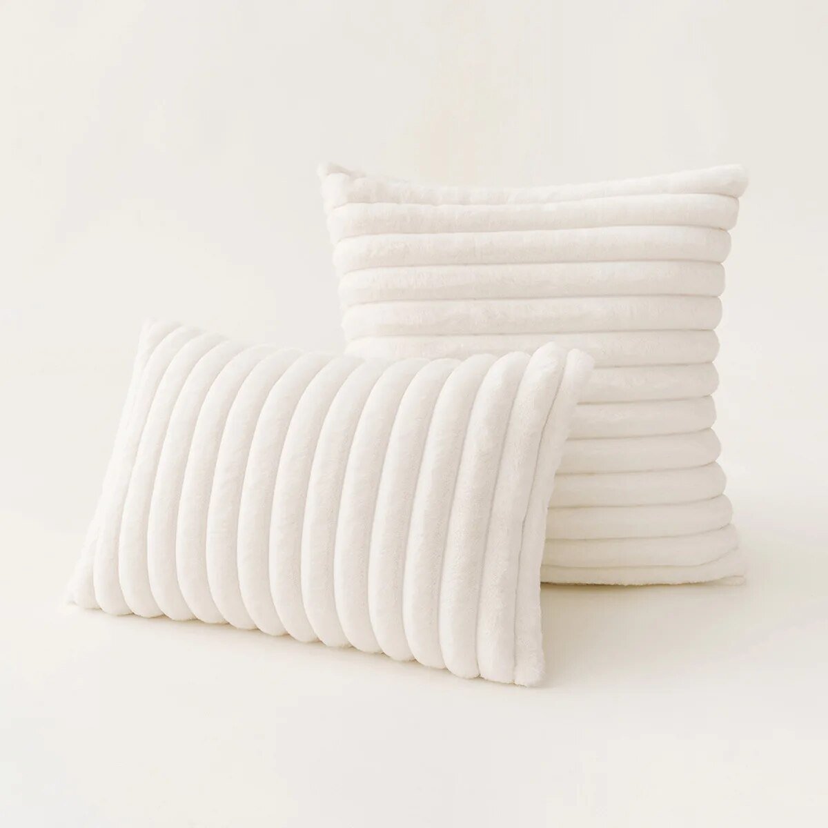 FluffCush Soft Velvet Pillowcases and Cushions