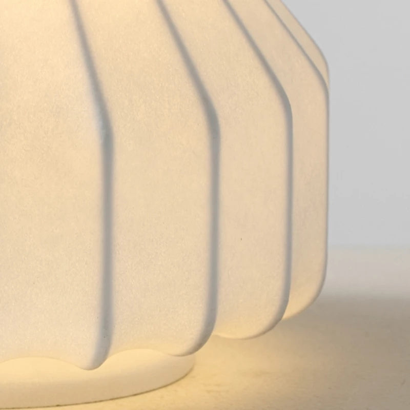 Decorative Silk Balloon Table Lamp with Dimming LED Light