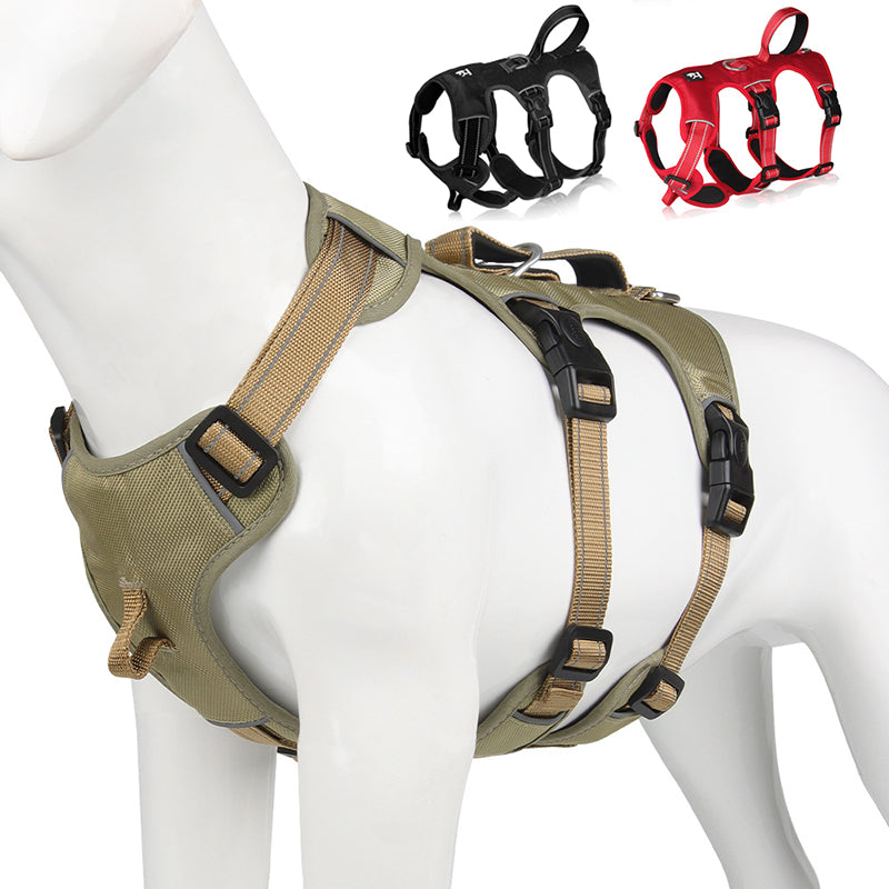 Reflective Anti-Pull Dog Harness with Adjustable Fit