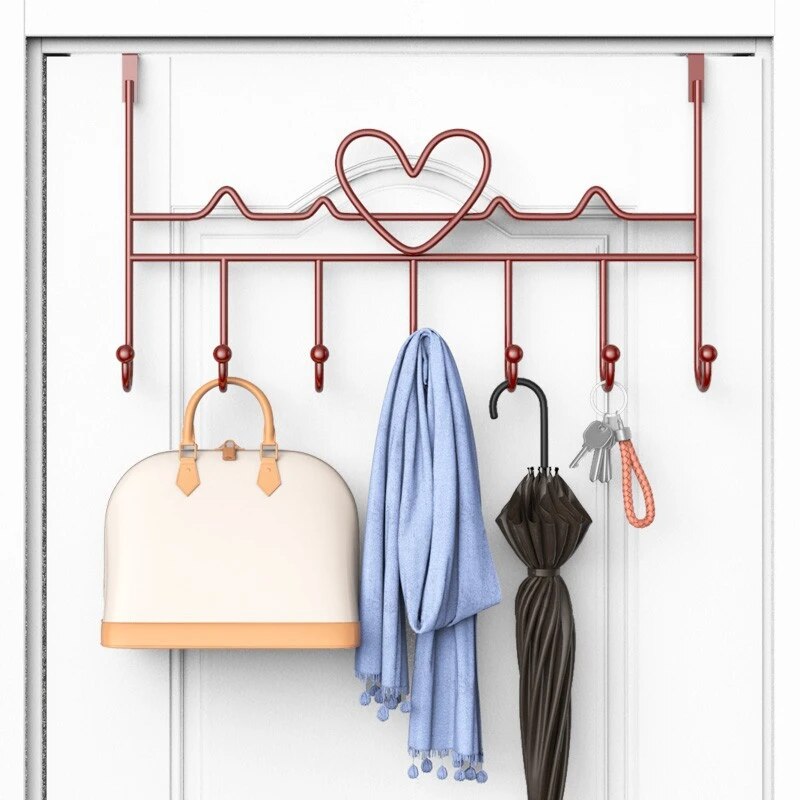 Iron Door Hook for Space-Saving Storage