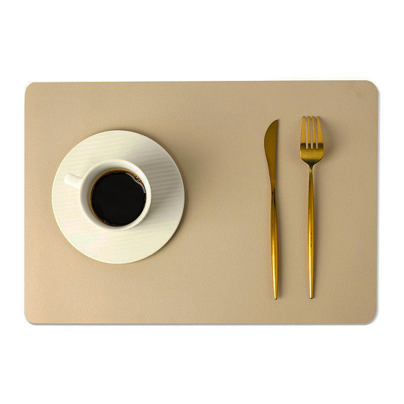 Double-Layer Leather Desk Pad - Waterproof and Heatproof