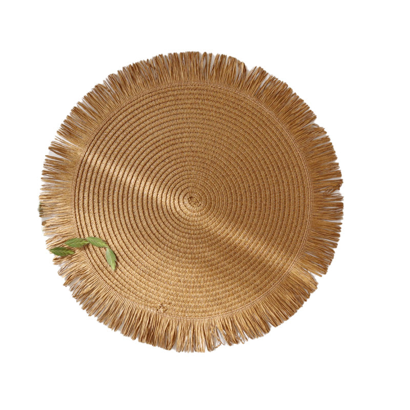 Round Braided Heat-Resistant Placemats