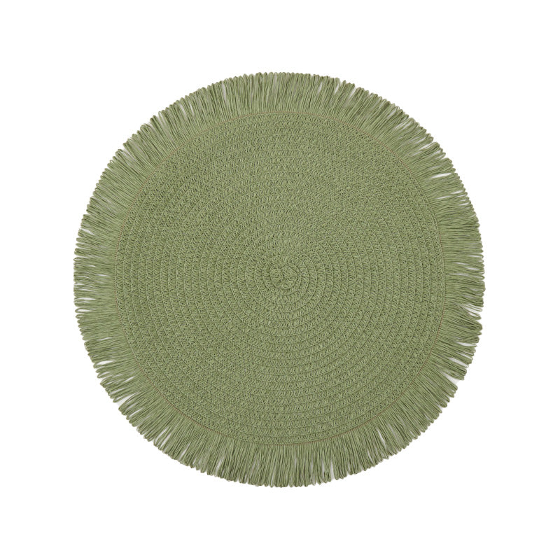 Round Braided Heat-Resistant Placemats