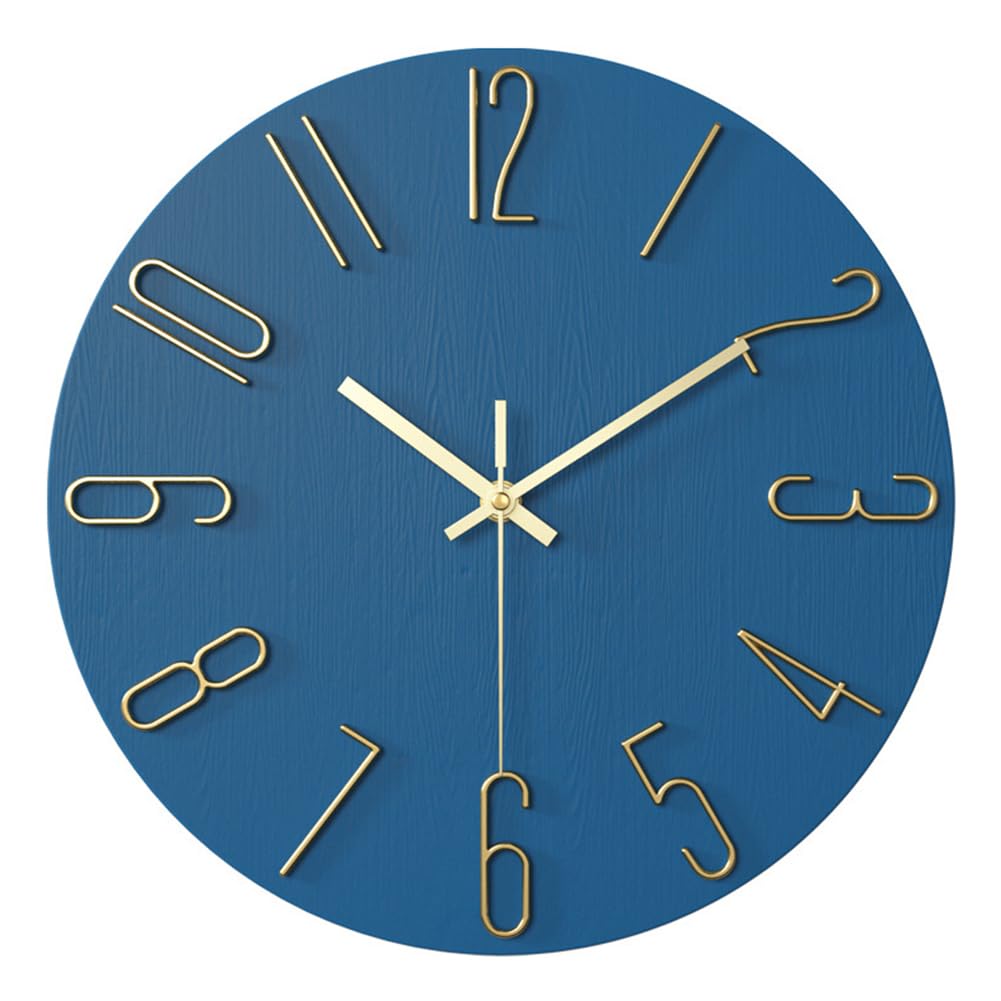 Elegant Plastic Wall Clock with Sleek Design