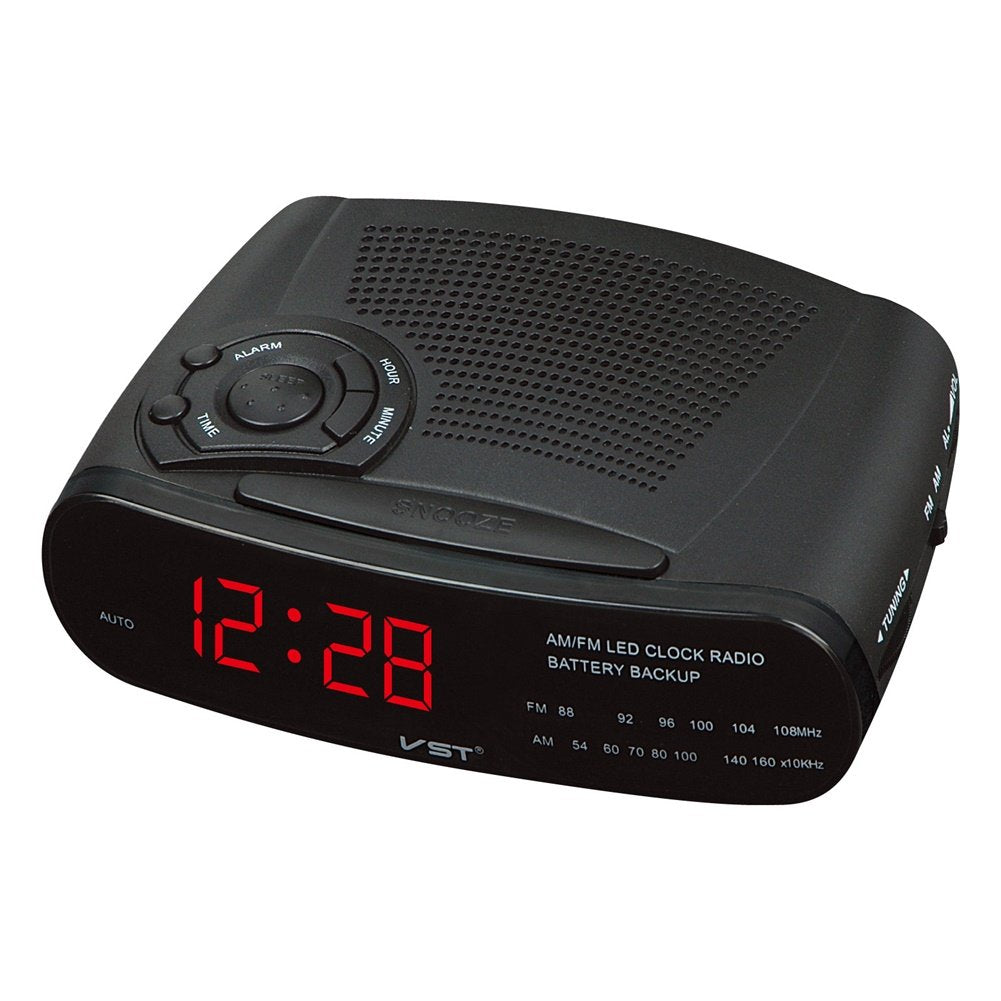 Luxury Digital Alarm Clock with Radio and Snooze Function
