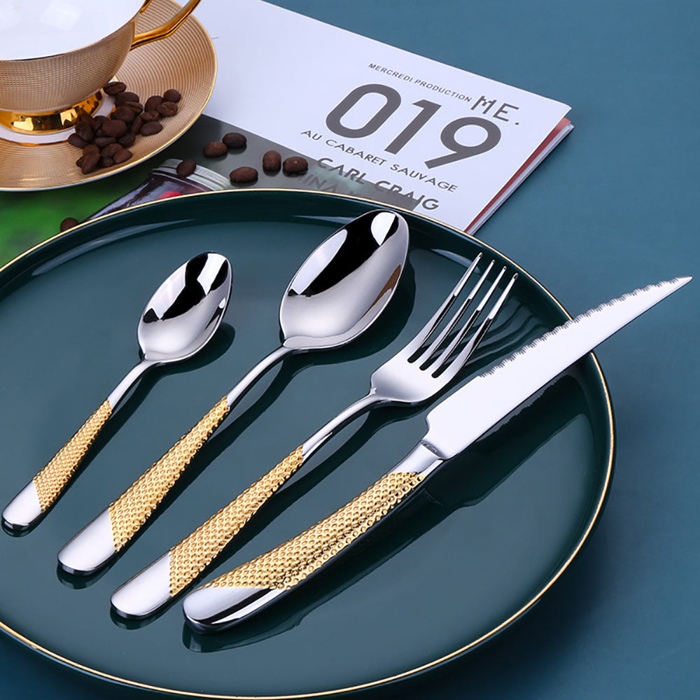Elegant Stainless Steel Cutlery Set for Fine Dining