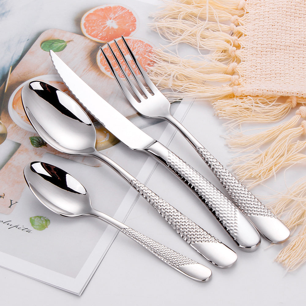 Elegant Stainless Steel Cutlery Set for Fine Dining