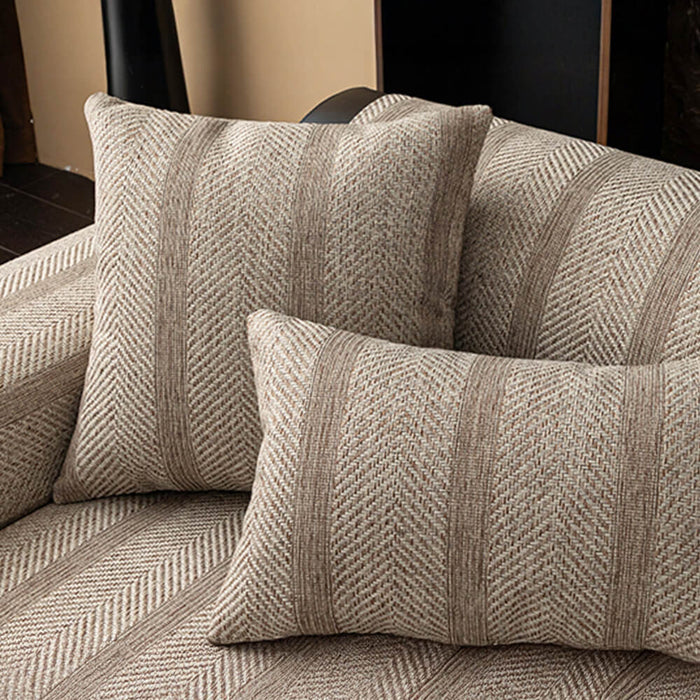 Breathable Pet-Friendly Herringbone Sofa Cover