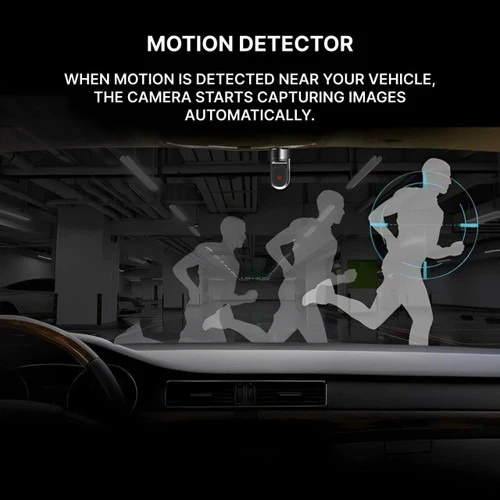 HD Car Dashcam with Night Vision and Motion Detection