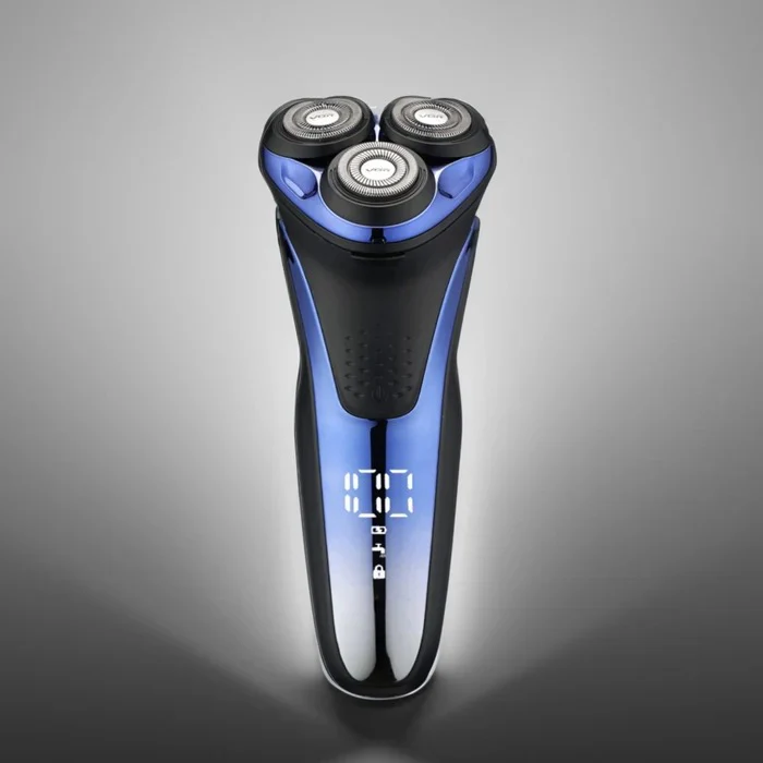 Men's Waterproof Electric Shaver with Precision Blades