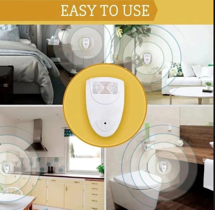 Ultrasonic Pest Repeller for Bed Bugs and Insects