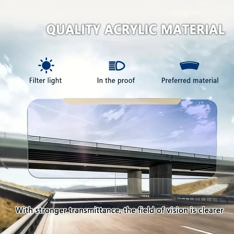 Polarized Anti Glare Car Sun Visor Extender