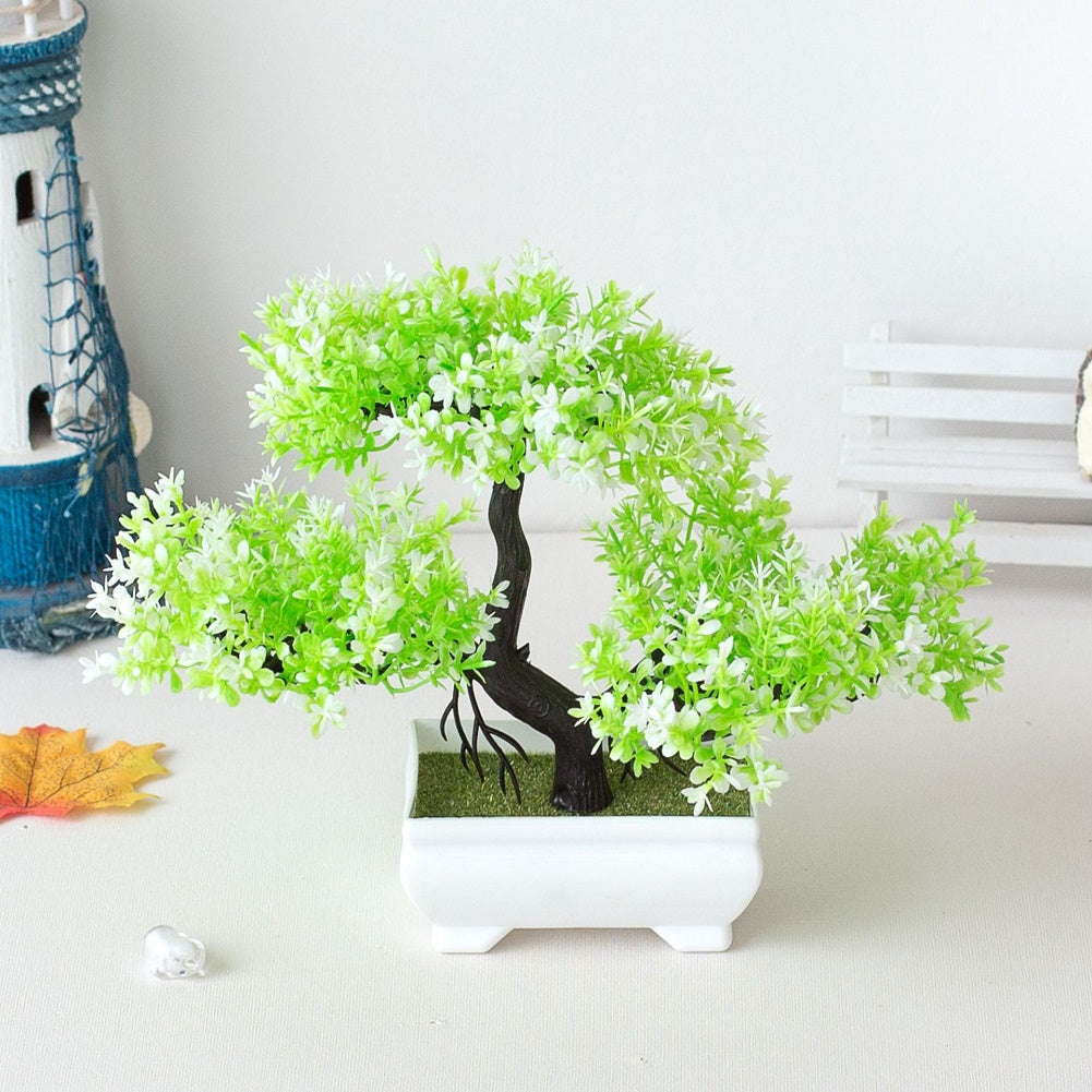 Lifelike Artificial Bonsai Tree for Home Decor
