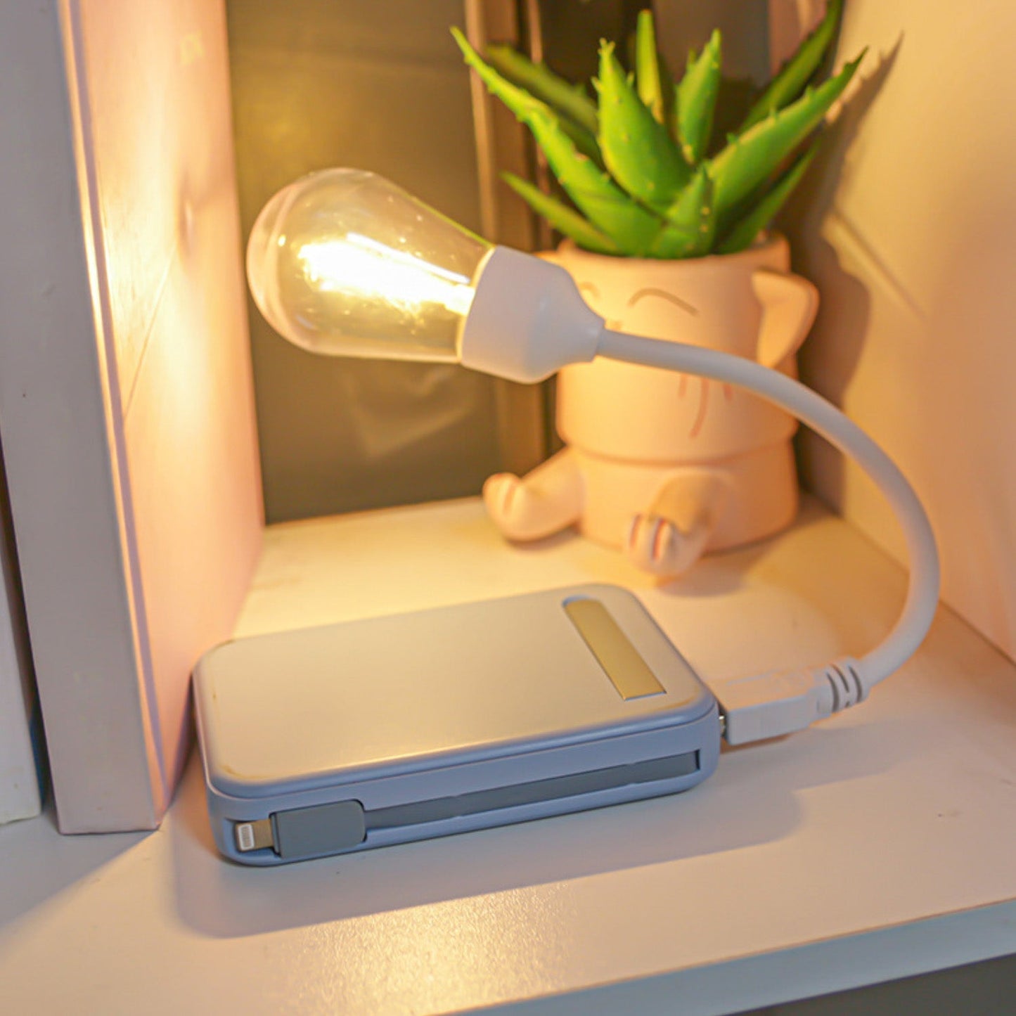 USB LED Flexible Reading Light with Rotating Head