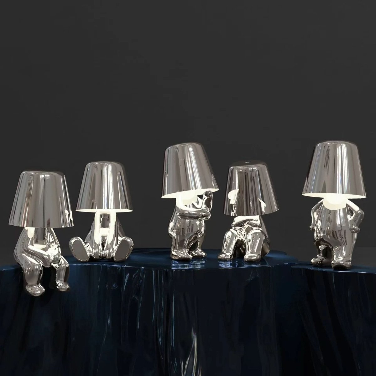 Modern Design LED Table Lamp with Dimmable Light