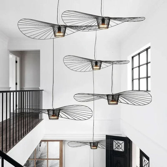 Wavy Design Adjustable Pendant Lamp