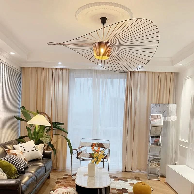 Wavy Design Adjustable Pendant Lamp